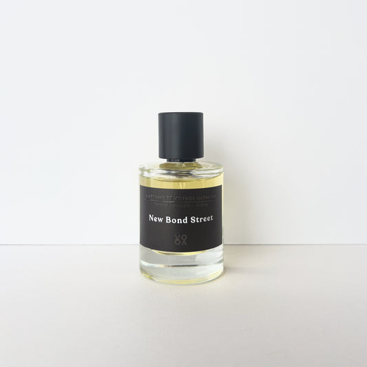 New Bond Street (key notes parallel - Cuir InfraRouge Extrait de Parfum by Maison Crivelli®)